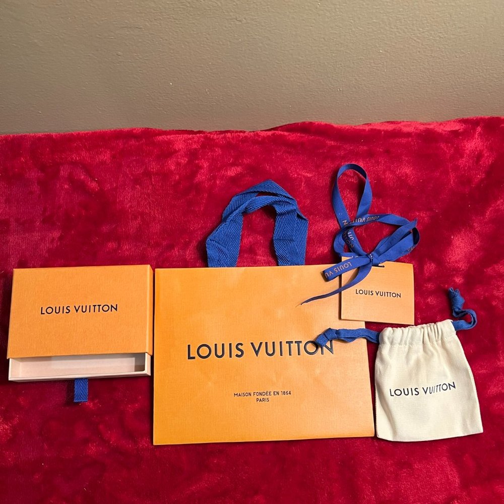 Louis Vuitton Jewelry Box (Empty) Gift Set- 5.5"x 3.5" x 1.25"